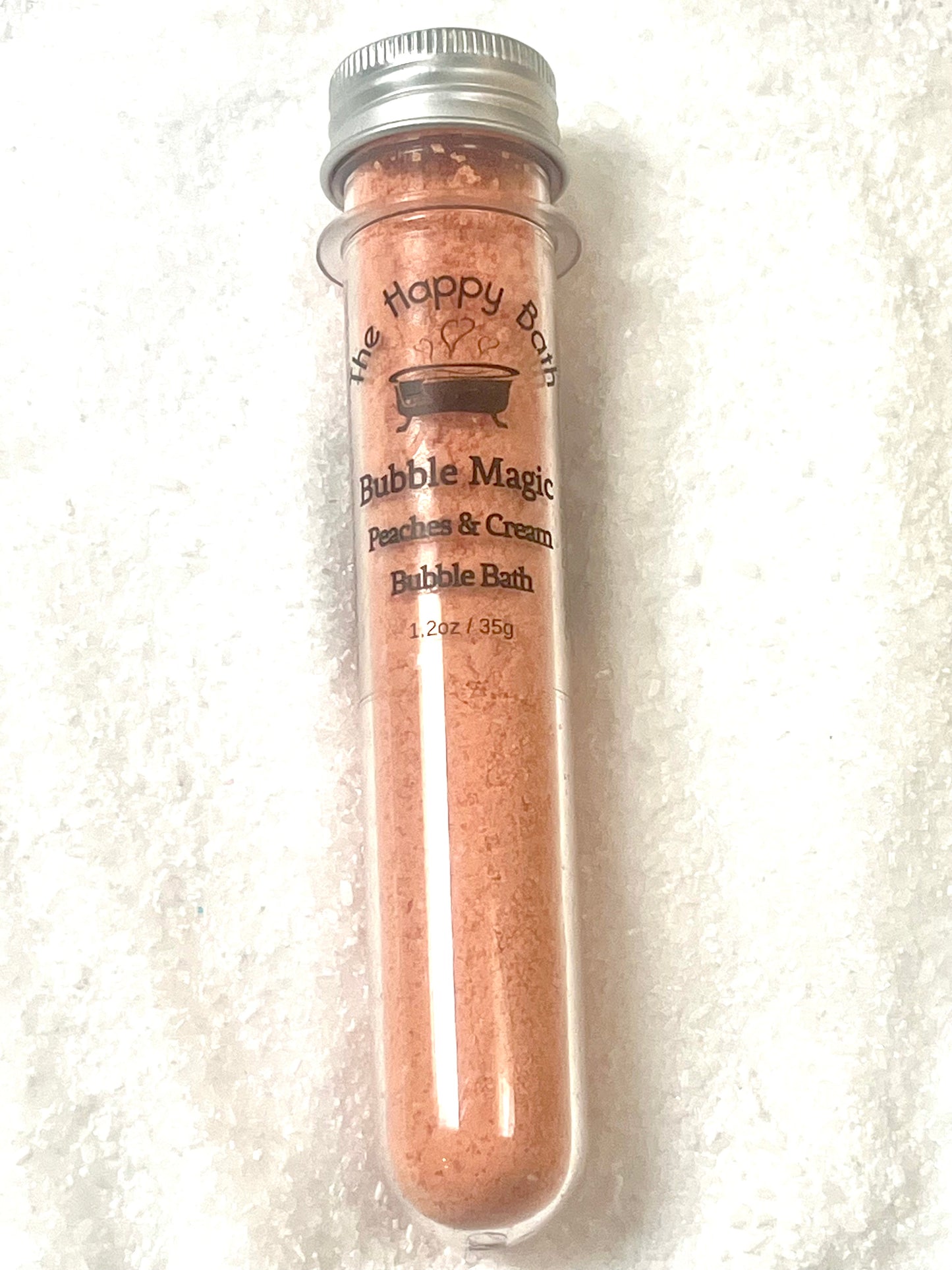 Peaches and Cream Bubble Tube