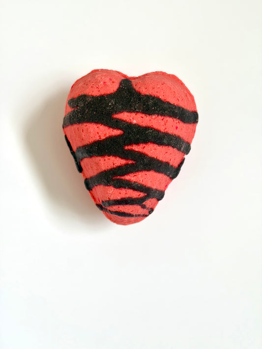 “Chocolate” Strawberry w/ Cocoa butter drizzle