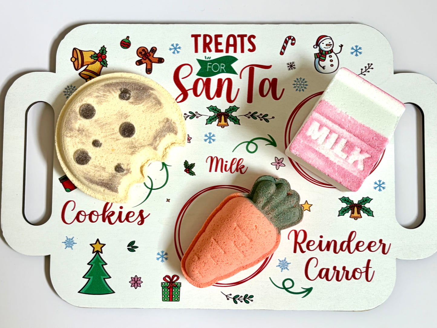 Christmas Eve Bath Bomb Bundle w/Board